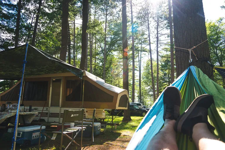 should i buy a new or used travel trailer