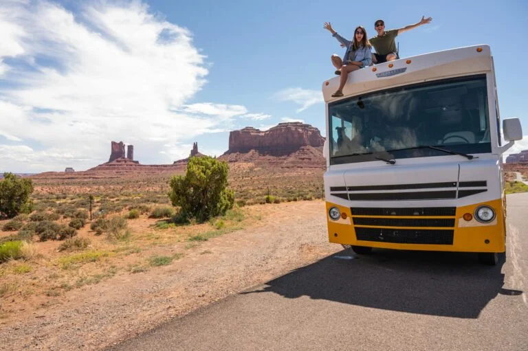A family on RV