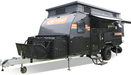 15ft Poptop Oﬀ-road Caravan