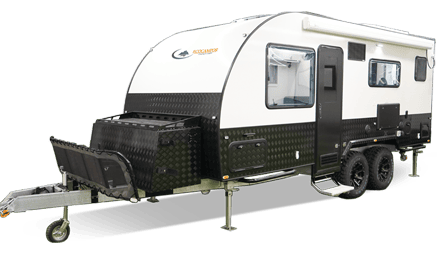 19ft Oﬀ-road Caravan