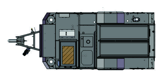 Utility Trailer- UT1 · Grundriss