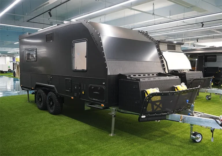 Ecocampor ECO-T19 caravan — ADR compliant imported caravan for Australian dealers