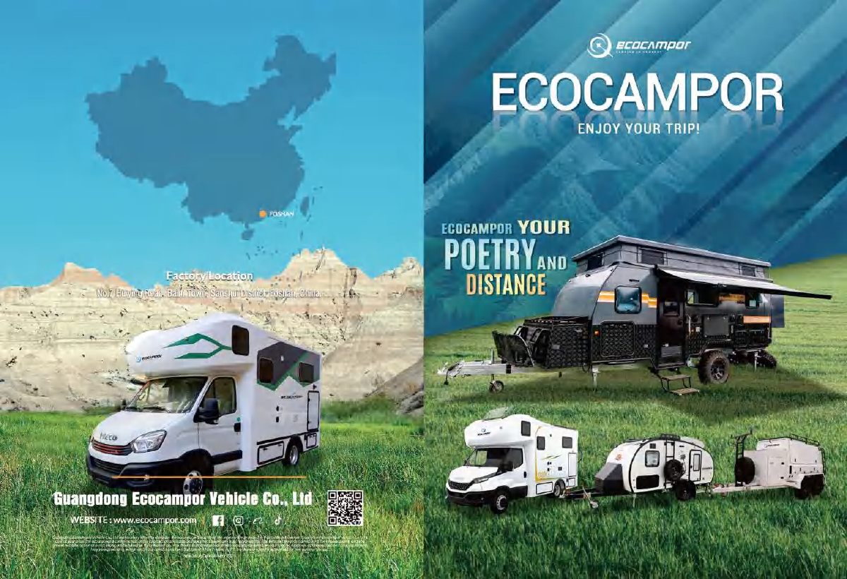 Ecocampor RV catalogue cover