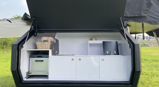 Equipped with Dometic kitchen and Fridge